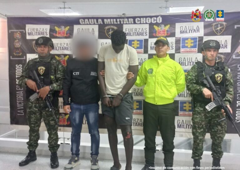 A la cárcel ‘mala leche’, presunto responsable de tres asesinatos en Quibdó