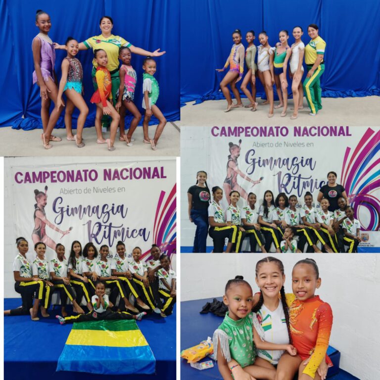 Deslumbrante actuación de gimnastas chocoanas en Cali