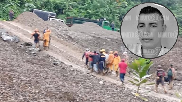 Tragedia en la vía Quibdó-Medellín: derrumbe deja dos muertos y un herido