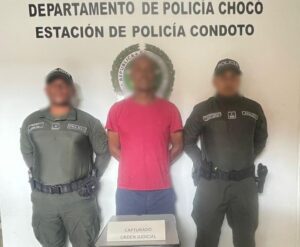 Capturados en Bahía Solano y Condoto por violencia intrafamiliar.