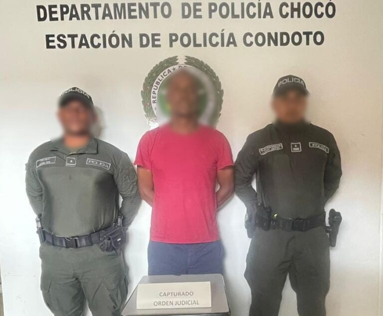 Capturados en Bahía Solano y Condoto por violencia intrafamiliar.