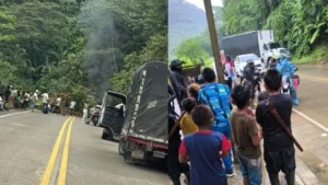 Abrieron por tres horas y volvieron a cerra la vía Tadó-Pereira. La vía Quibdó-Medellín será bloqueada mañana por los transportadores 1 Abrieron por tres horas y volvieron a cerra la vía Tadó-Pereira. La vía Quibdó-Medellín será bloqueada mañana por los transportadores
