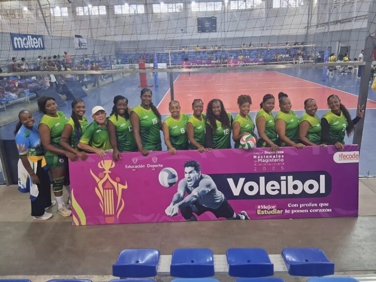 Victorias para el Chocó en voleibol y baloncesto en el segundo día de competencias Fase Zonal Nacional de los Juegos del Magisterio 2025.