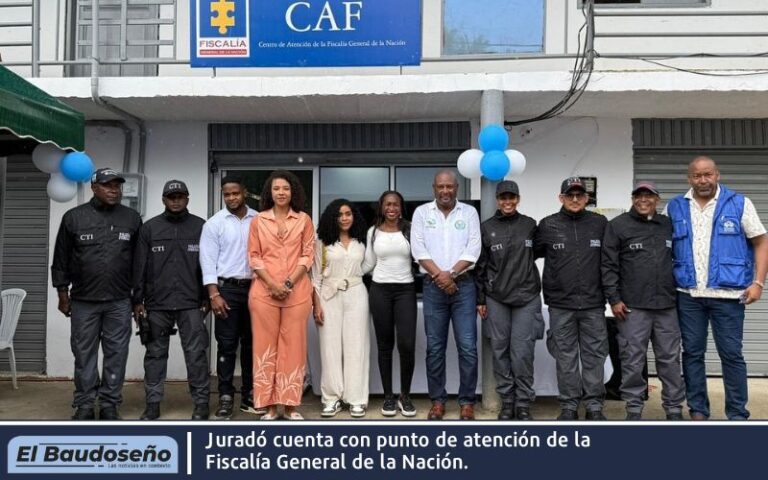 Jurado cuenta con su punto de atención de la Fiscalia General