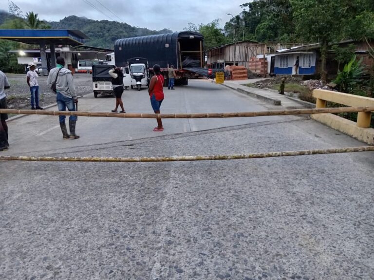 ¡Vía Chocó – Pereira nuevamente habilitada!