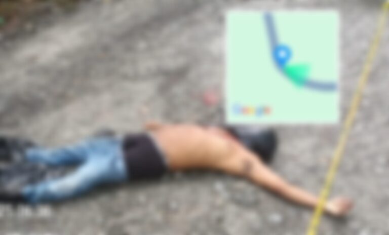 Aparece otro cuerpo sin vida en la vía Condoto-Istmina, por la finca de la señora Abdula.