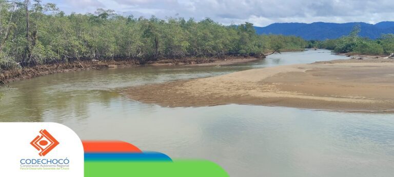 Verifican afectaciones en el río Cupica por cambio de curso y erosión costera