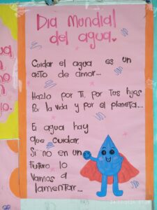 Estudiantes de Cértegui celebran el Día Mundial del Agua con creatividad y conciencia ambiental