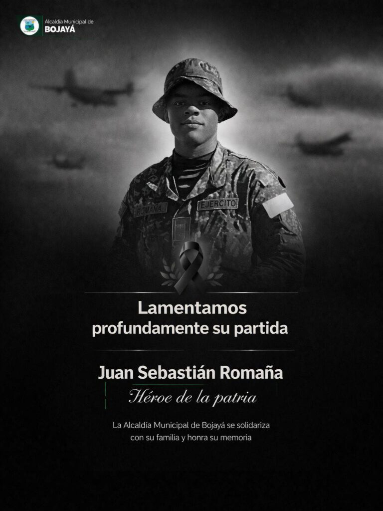 Un soldado chocoano entre las víctimas del avión de la fuerza aérea que se estrelló en el Putumayo.