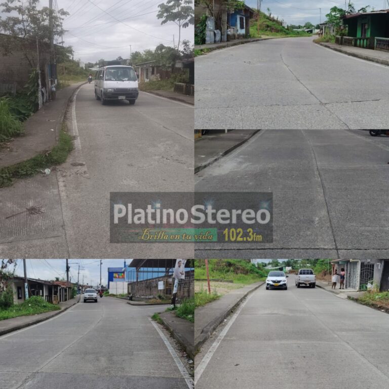 Urgente llamado de atención a conductores de vehículos que van hacia Nóvita y el aeropuerto de Condoto al cruzar por el barrio Platinero.