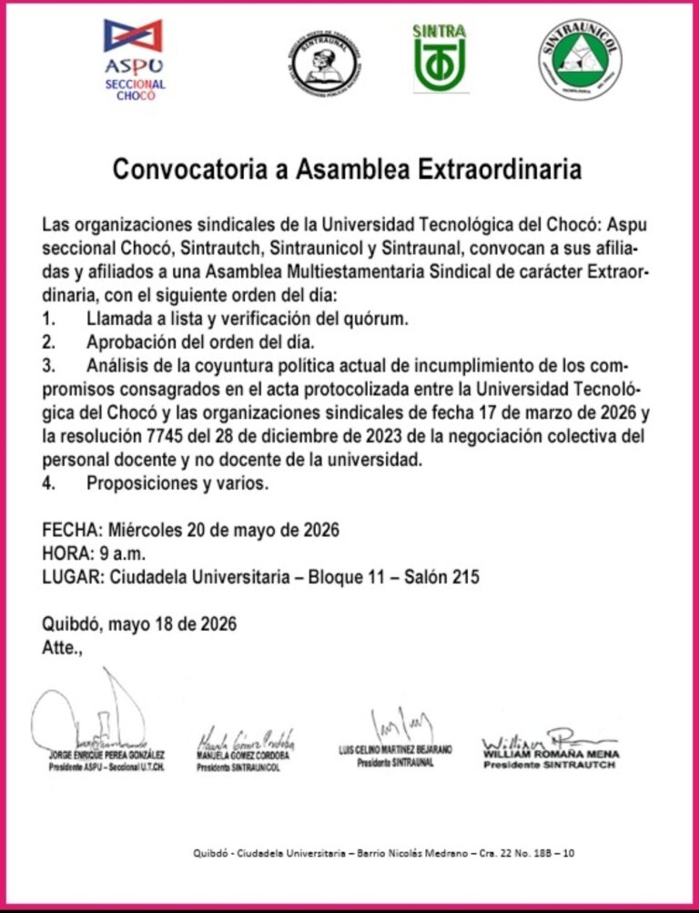 Alarma en la UTCH: Sindicatos evalúan acciones ante supuestos compromisos rotos por la administración