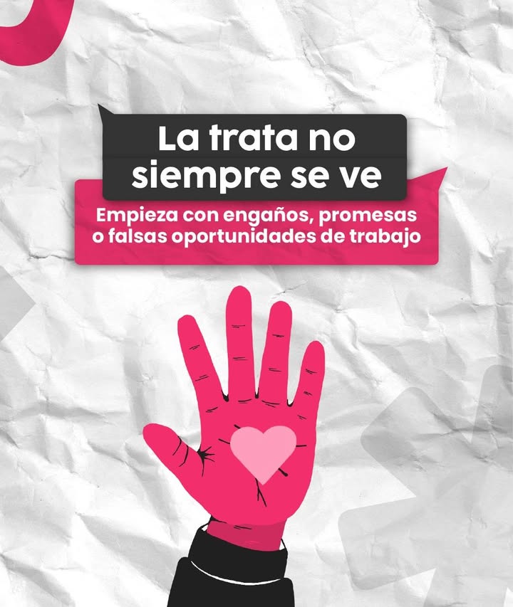 🚨 **¿Crees que sabes cómo funciona la trata de personas?** Algunos mitos...